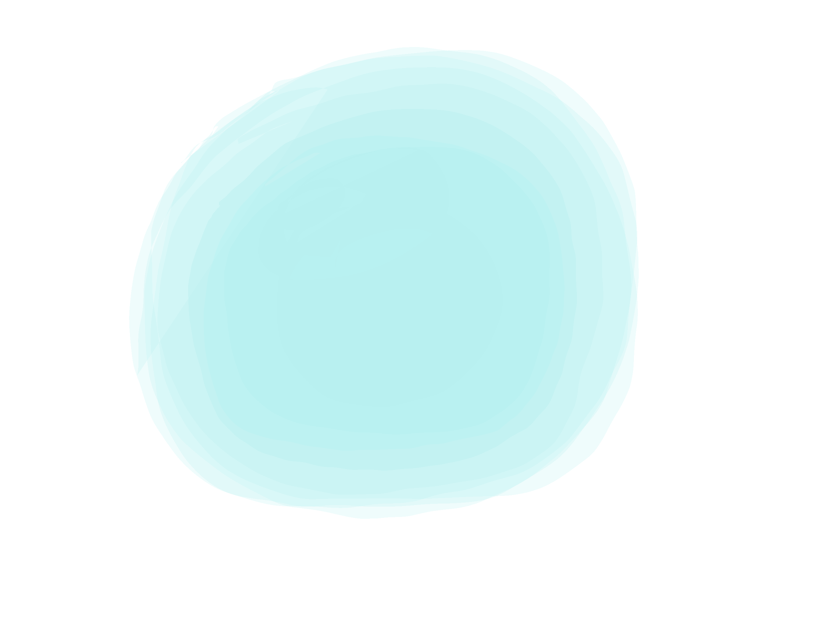 Conceptual blue disc